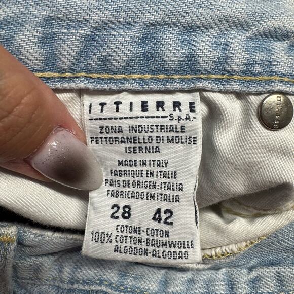 Versace Jeans Couture Light Wash Bootcut Denim size 28- excellent condition! - Picture 4 of 9